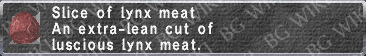 Lynx Meat description.png