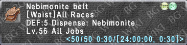 Nebimonite Belt description.png