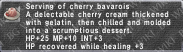 Cherry Bavarois description.png