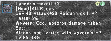 Lancer's Mezail +2 description.png
