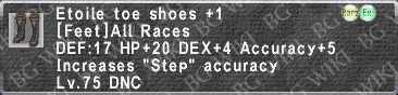 Etoile Toe Shoes +1 description.png