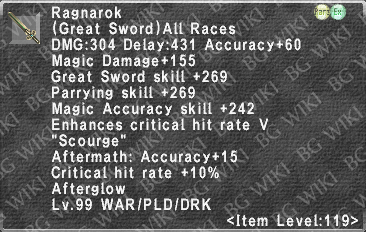 Ragnarok (Level 119 III) description.png